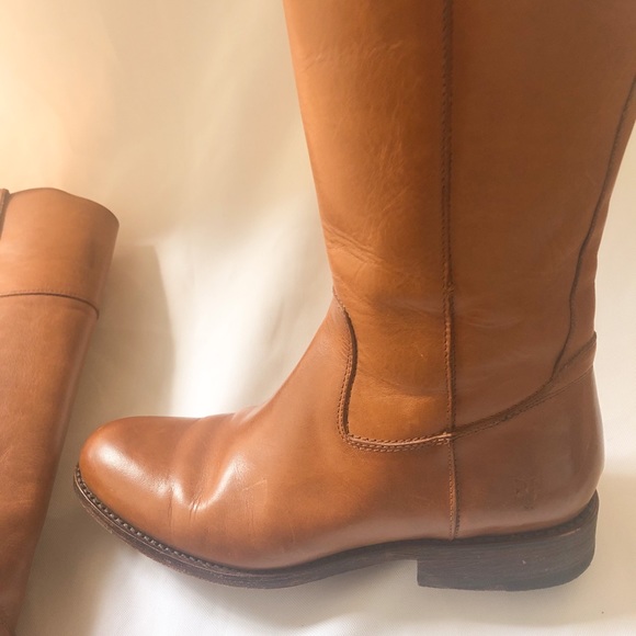 Frye Jayden Tan Riding Boots - Picture 4 of 10